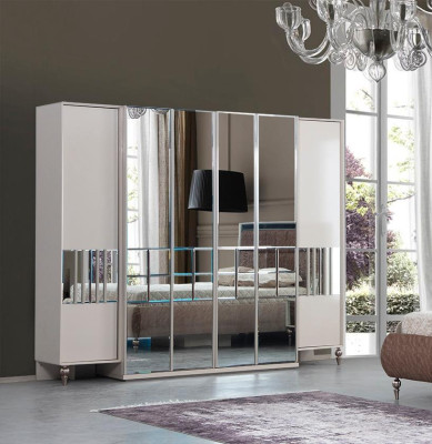 Ambiente elegante y moderno. Conjunto de dormitorio elegante y moderno para tu hogar.