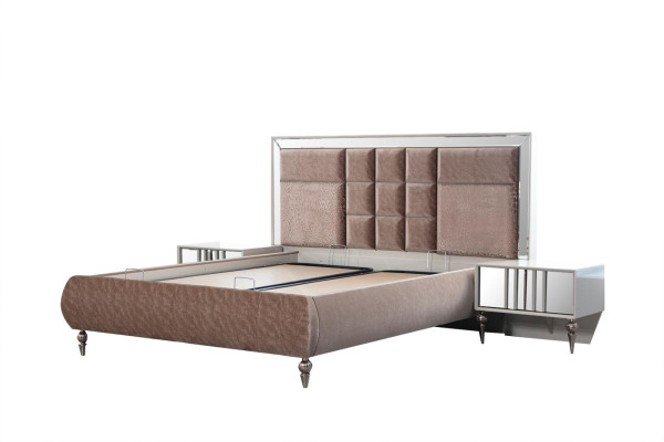 Ambiente elegante y moderno. Conjunto de dormitorio elegante y moderno para tu hogar.