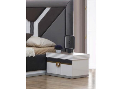 Dormitorio Lujo Mesitas de Noche de Madera Mesita de Noche Consola de Noche Mesa Auxiliar de Diseño