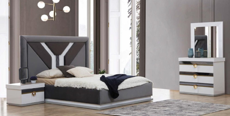 Dormitorio Lujo Mesitas de Noche de Madera Mesita de Noche Consola de Noche Mesa Auxiliar de Diseño