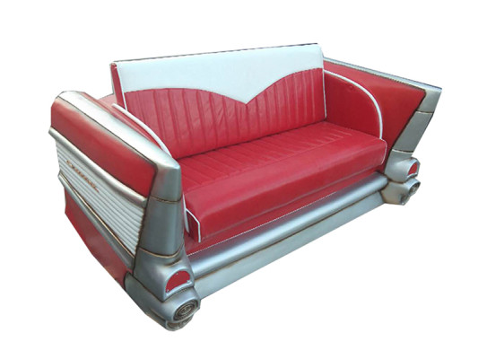 Sofá sofá comedor Cadillac EE. UU. Decoración Sofá de coche Sofás Tapicería Sofás Coches América