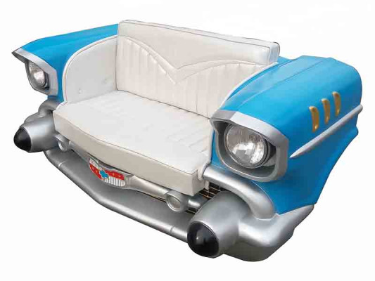 Autosofa Sofá Sofá Sofá Cadillac EE. UU. Decoración Estilo Americano Muebles Sofás Sofás
