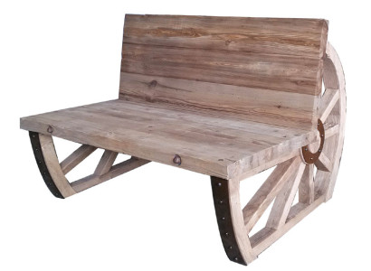 Banco de jardín de madera Banco del parque Maciza Banco de asiento de jardín Muebles de jardín de 2 plazas Bancos Nuevo