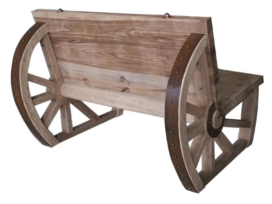 Banco de jardín de madera Banco del parque Maciza Banco de asiento de jardín Muebles de jardín de 2 plazas Bancos Nuevo