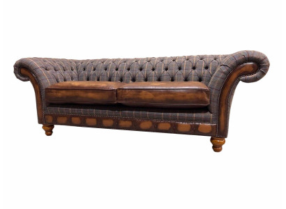 Sofá moderno de salón, diseño de 3 plazas, estilo de muebles Chesterfield, sofás grises, nuevo.