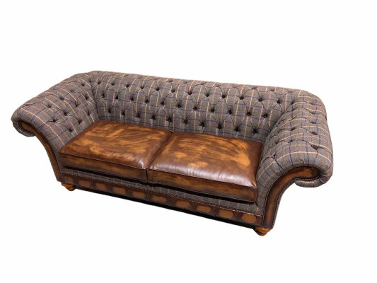 Sofá moderno de salón, diseño de 3 plazas, estilo de muebles Chesterfield, sofás grises, nuevo.