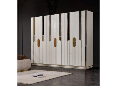 Armario para ropa Armario de madera Armario moderno Blanco