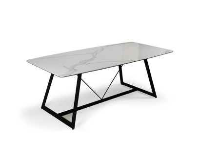 Mesa de comedor Diseño de mesa Muebles de lujo Comedor Moderno Nuevo Mobiliario