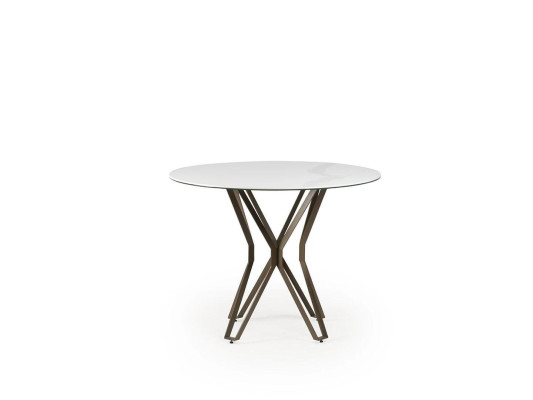 Mesa de comedor redonda moderna - Mesa redonda para cocina - Mesa redonda para comedor de ø 100cm