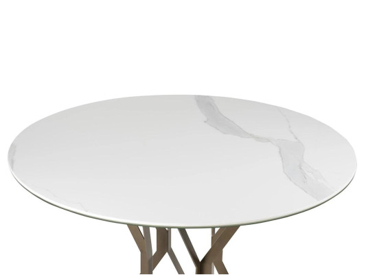 Mesa de comedor redonda moderna - Mesa redonda para cocina - Mesa redonda para comedor de ø 100cm