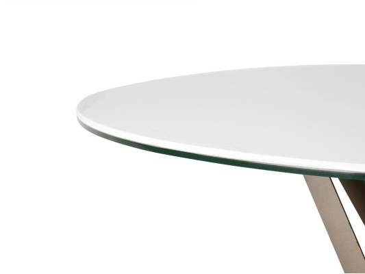 Mesa de comedor redonda moderna - Mesa redonda para cocina - Mesa redonda para comedor de ø 100cm