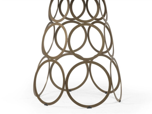 Mesa de comedor Mesa redonda Mesa de cocina con patas de mesa de metal 100×100cm Nuevo