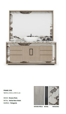 Mueble de baño beige Estantería de muebles de baño Estante de mueble de baño Estantes de madera