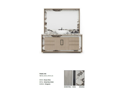 Mueble de baño beige Estantería de muebles de baño Estante de mueble de baño Estantes de madera