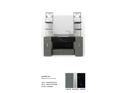 Armario de baño gris Muebles de baño Armario de baño Muebles clásicos