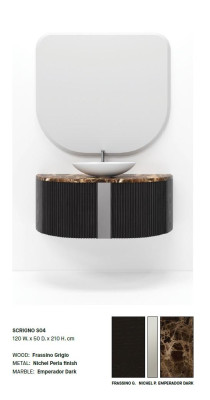 Armario de baño negro Muebles de baño Estantería Armario de baño Estantes de madera.