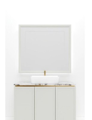 Fregadero blanco clásico Lavabo de baño italiano Clásico