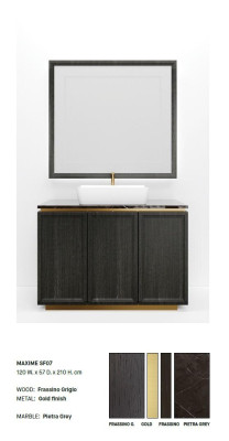 Armario de baño marrón estantería de muebles de baño armario de baño estantes de madera muebles