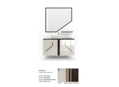 Armario de baño blanco, muebles de baño, estantes de baño, estantes de madera nuevos