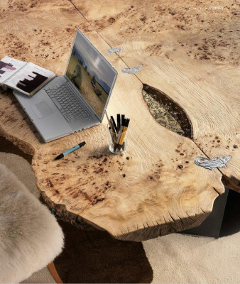 Muebles de diseño para mesa comedor Mesas de madera maciza Nuevo lujo italiano