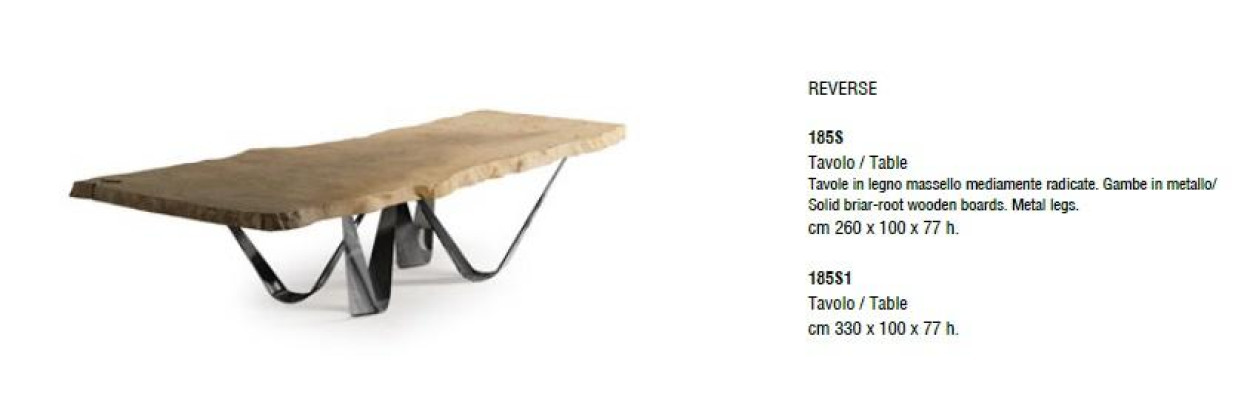 Mesa de comedor de lujo, mesa de madera maciza, muebles de Italia, mesas de comedor decoración.
