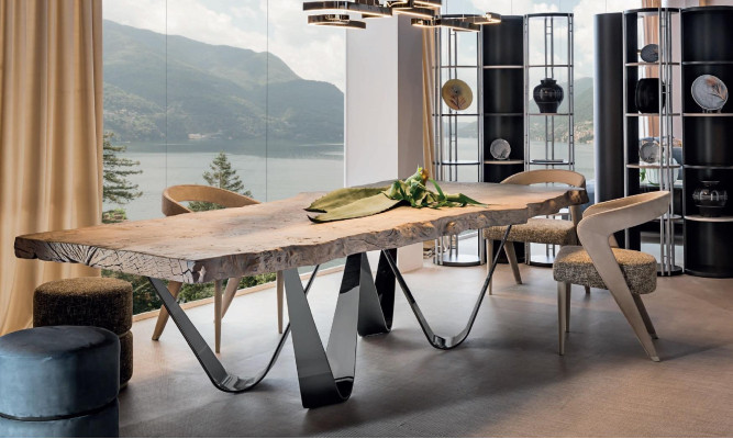 Mesa de comedor Mesa de cocina Mesa de comedor Diseño de madera Mesas Muebles Mesas
