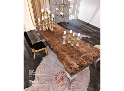 Mesa de comedor Muebles Mesa Italia Muebles de madera maciza Comedor