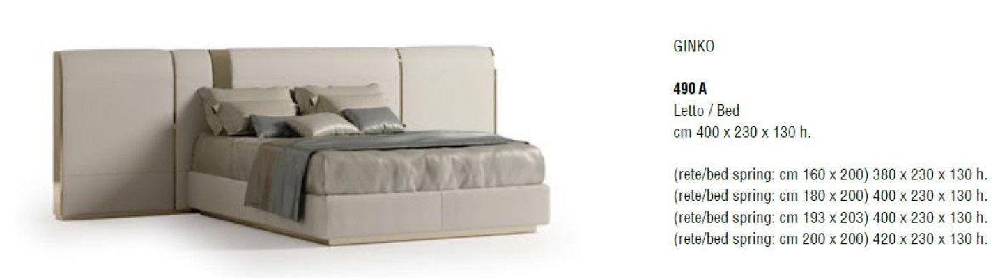 Cama doble Doppel Bizzotto Muebles Cama Dormitorio Muebles italianos Camas Nuevas