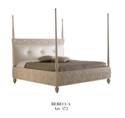 cama doble muebles cama Italia Bizzotto camas tapizadas lujo dormitorio cama