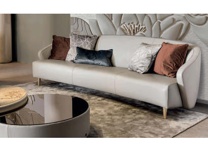 Muebles de sala italiana de tres plazas Bizzotto diseño sofá conjunto de mobiliario para sala de estar.