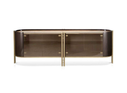 Mueble de diseño de lujo para la sala de estar, aparador, armario, soporte para TV, muebles Bizzotto, nuevo.