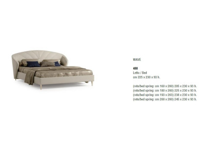 Cama Cama doble Hotel Muebles Bizzotto Diseño Dormitorio Camas italianas Nuevo