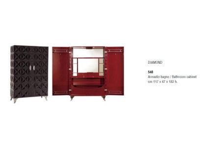 Armario Mueble de baño de madera Bizzotto Armario de baño Armarios Estante Muebles