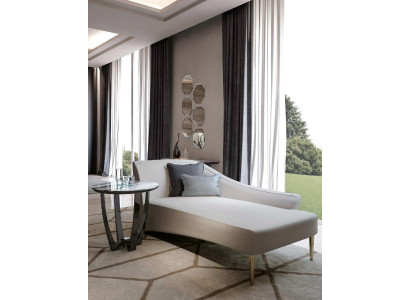 Sofá Chaiselounge Set Muebles de salón Diseño Sofás Couchen Mesa de centro Bizzotto