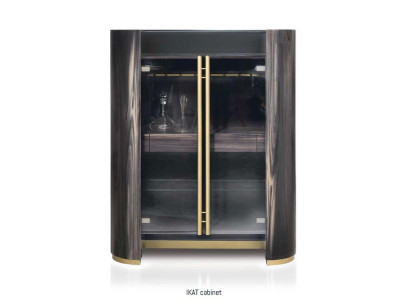 Mueble de bar diseño gabinete sala de estar armario de madera maciza muebles Bizzotto.