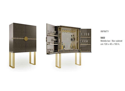 Vitrine Sala de estar Diseñador Estante de diseño Mueble Credenza Armario Bar Barra de bar