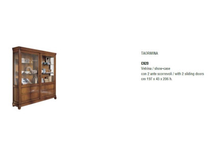 Armario de vidrio Vitrina del salón Credenza Vitrinas del comedor Muebles de aparador nuevos