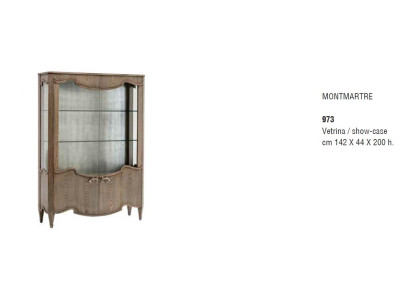 Mueble italiano, vitrinas, armarios de vidrio, armario de vidrio, vitrina, muebles barrocos