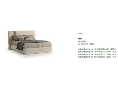 Cama doble doble Muebles Bizzotto Nuevos Diseño Dormitorio Muebles italianos Nuevos