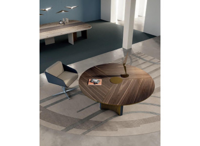 Muebles de oficina, mesa de trabajo con silla giratoria, escritorio de oficina, escritorio de computadora, muebles italianos.