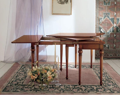 Mesa consola Espejo Aparador 2 piezas Conjunto Nuevo Madera Mobiliario italiano Estilo Moderno