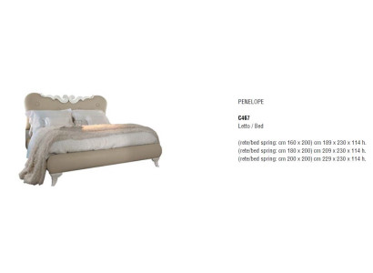 Cama Dormitorio Muebles Italianos Cama doble Muebles Bizzotto Diseño Hotel Matrimonial