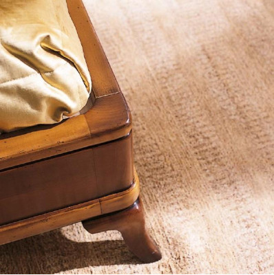 Dormitorio marrón moderno cama doble muebles cama somier de cama de madera doble