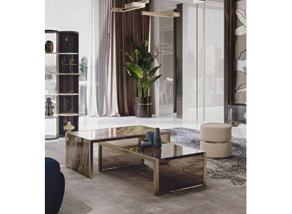 Muebles de vidrio, mesa de centro, taburete, muebles de sala de estar, mesas de café, mesa, mesas de diseño, nuevos