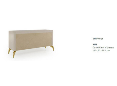 Cómoda Armario Estante Consola Mueble Gabinete de madera Italia Cómoda Armario Lujo