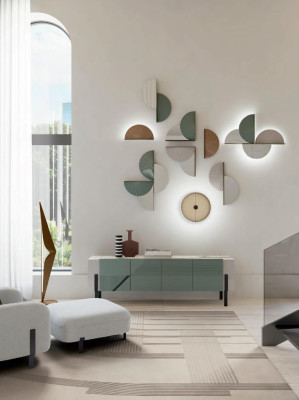 Aparador Sala de estar Diseños Bajo Mueble Sideboards Madera Cómoda Italiana