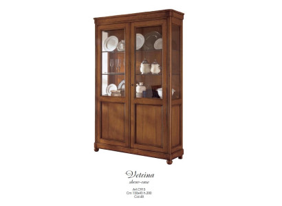 Vitrine Armario Vitrinas Muebles de salón Gabinetes Aparador Muebles italianos Madera