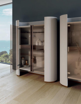 Mueble de bar armario sala de estar madera maciza armario muebles diseño de lujo nuevo