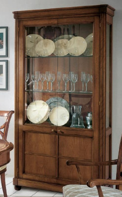 Sala de estar Vitrina de cristal Aparador Comedor Vitrina de madera Armarios Muebles