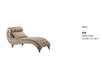 Sillón de lujo Chaise Lounge Sillón de confort Chaise Lounge Sillón de relax Chaise Lounge Chaiselongue